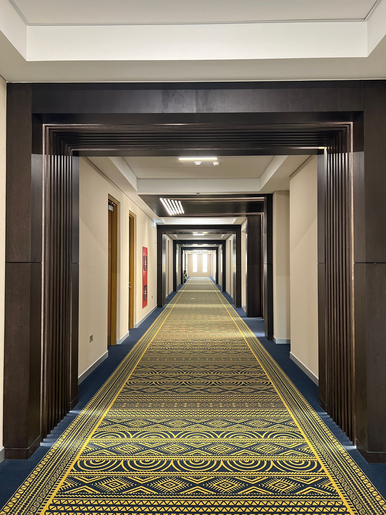 ZUNO luxury interior with Qatar skyline view